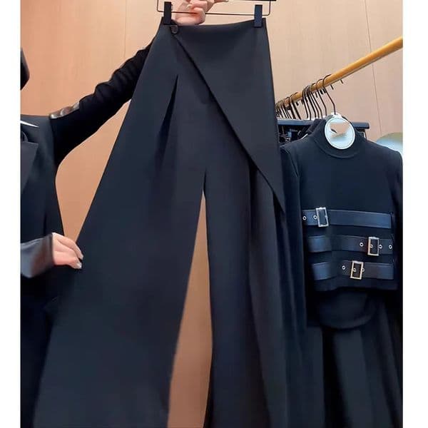 Korean-style fashion n sense suit pants female spring and autumn wild temperament suit pants high waist slim pants 260327BJ