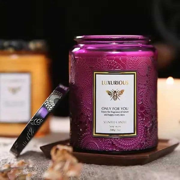 one Fragrant Candle Cans Room Decoration Soy Wax Smokeless Aroma Low Temperature Romantic Oil Fragrance Velas Birthday CandlesT260318