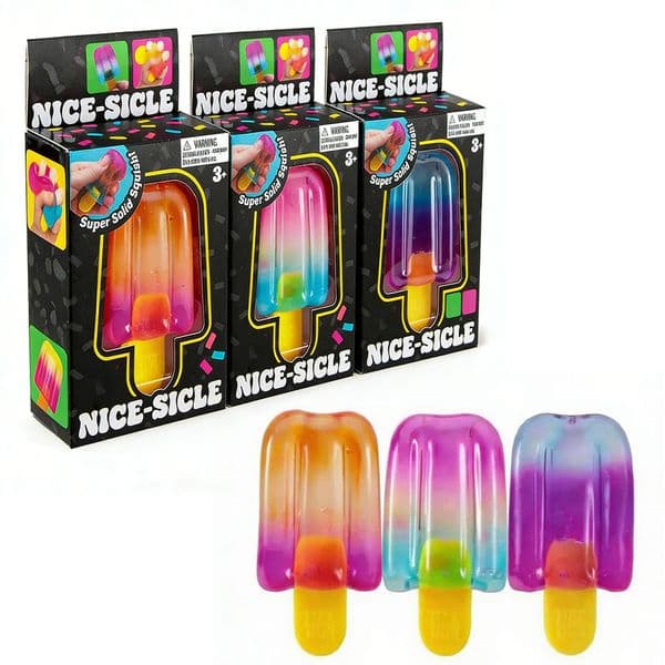 2026 New New Squishy Color-Changing Ice Cream, Pinch Play Sensory Toys Suitable For Children And Adults To Relieve Anxiety Toys