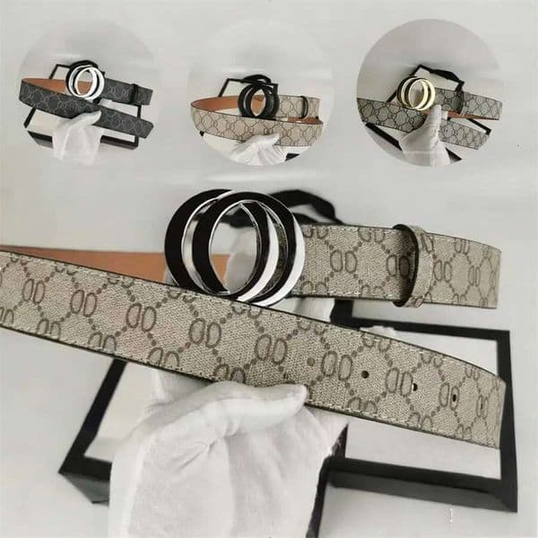 Designer Belt for Men Women Mens Designer Belts Black Leather Business Womens Ceinture Classic Gold Buckle Cowhide Width 2.0cm3.0cm 3.4cm 3.8cm With Box