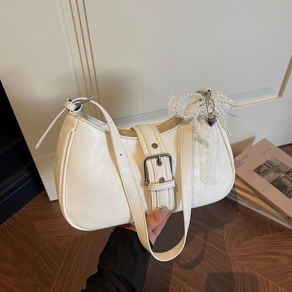 Korean-style niche handbag for women, 2026 new model, stylish, simple, versatile shoulder bag, fresh and sweet underarm bag ddmynov