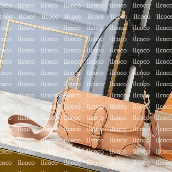 17A Top quality New diane bag Womens crossbody shoulder bag Original designer handbag mirror quality leather chain bags expensive tote baguette bag travel bag purse