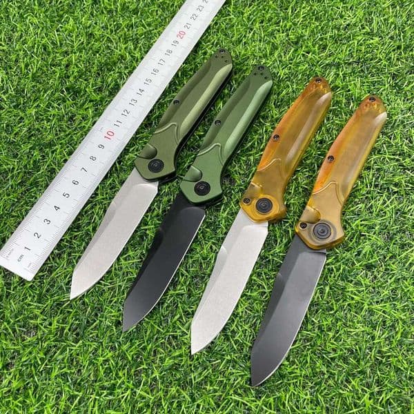 Cross-Border Foreign Trade Butterfly -9299.999999999% off Aluminum Alloy PEL Handle High-Quality CNC Folding Pocket Fruit Knife