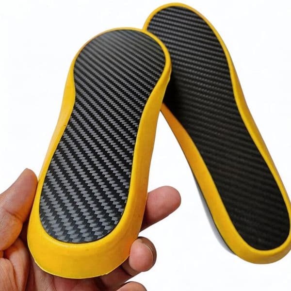 High Elasticity Carbon Fiber Sports Insoles Running Basketball Jump Breathable Non Slip Sneakers Inserts