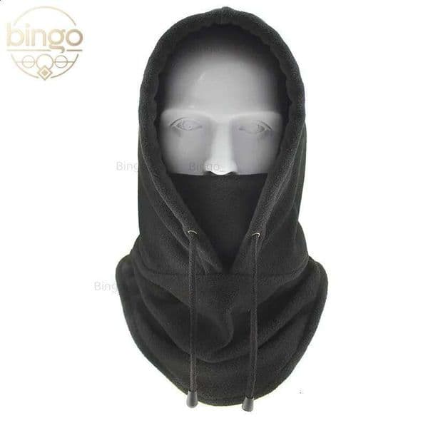Designer Balaclava Fashion Headwear Thermal Fleece Windproof Breathable Outdoor Riding Training Hat For Men Women