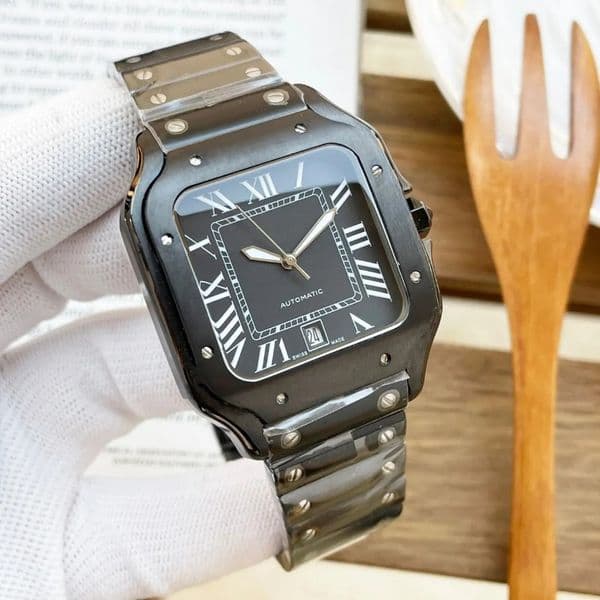 Jason007 Cartixx Luxury Super Clone Designer Mens 1847 Mc Mechanical Movement Date Display 100M Waterproof Watches Men Watch 39.8Mm With Box Montre Relojes 58F 93C