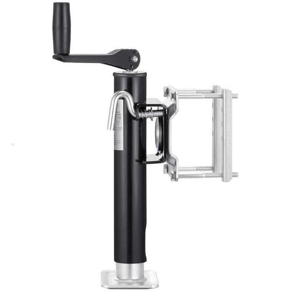 Bolt-on Trailer Tongue Jack 2000 lbs Dynamic Load 10" Travel