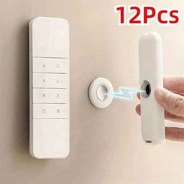 Magnetic Wall Mount Adhesive Control Strong Hold TV Remote Holder For Home Office