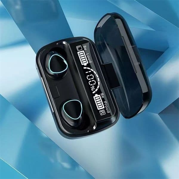 New TWS Bluetooth Earphones Handfree LED Dispay Headphones Bluetooth HiFi Stereo Music Wireless Earbuds for all smartphones