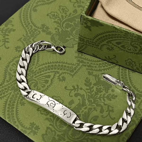 2G Designer Wedding Bracelets GGs Silver Chain hip-hop Bangle Fashion Skeleton Chain Wrist Band Bangle for Women Men Jewelry Gifts Elegant Charm G G Bracelets