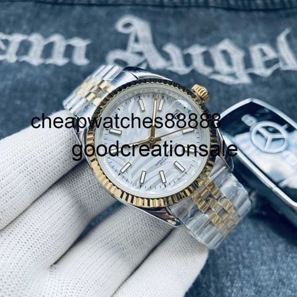 Brand 1to1 designer watch Daily Log Mens Watch Fully Automatic Mechanical Long Three-Hand Watch Stainless Steel Band Waterproof Mens