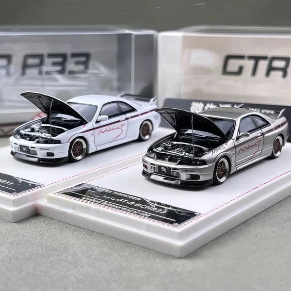 Focal Horizon 164 SKYLINE GTR R33 Mines Diecast Model Car 260327