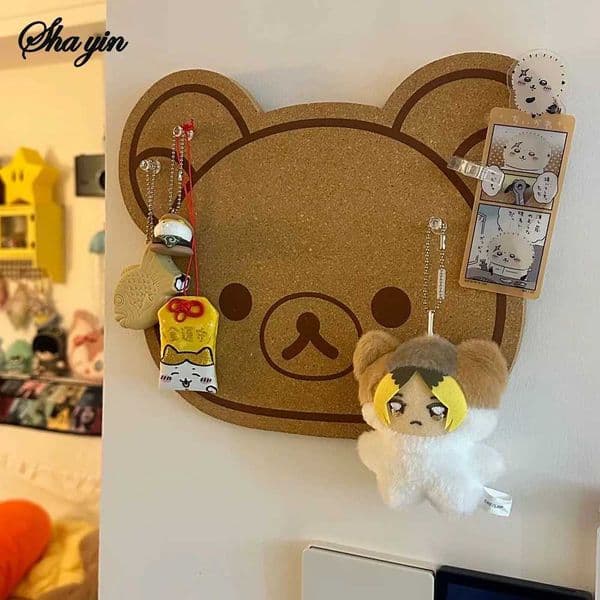 Cartoon Felt Board Cute Dormitory Background Decoration Photo Wall Felt Message Board Non Damaging Wall No Drilling X260328
