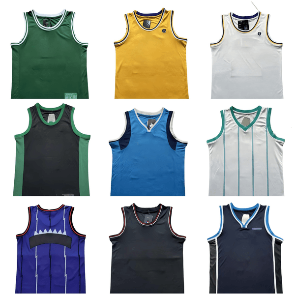 Men American Style Basketball Tank Tops Sleeveless Mesh Tank Top Basketball Uniforms Sport Vest
