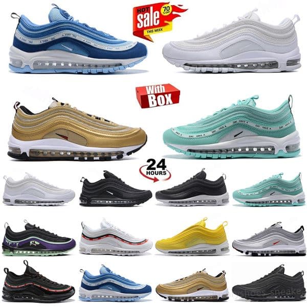 Casual Shoes Trainers Sneakers Black Summit Triple White Metalic Gold Women Designer Mschf X Inri Jesus Undefeated 97 Sean Wotherspoon Sliver Bullet 2025