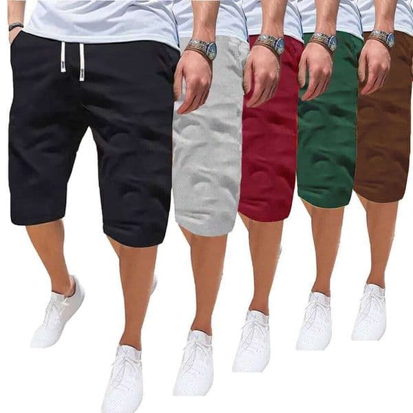 Men's Sports Breathable Thin Loose Casual Shorts Fashion Beach Comfortable Five Outdoor Running Fitness Short Pants S260328