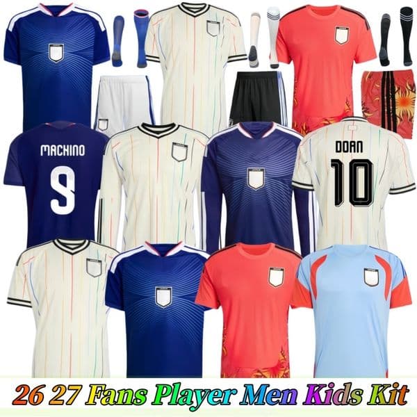 World Cup 2026 JApan football shirt classic Cartoon soccer jerseys MINAMINO TOMIYASU TSUBASA Mitoma maillot japon futbol camiseta SHIBASAKI KUBO KAMADA GOKU 26 27 8