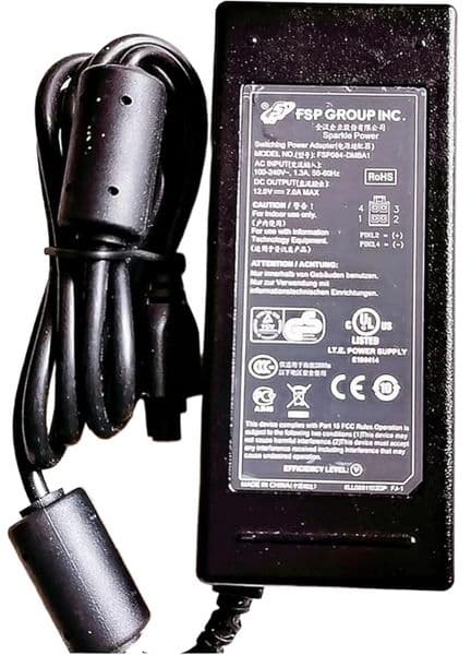 FSP084-DMBA1 Switching Power Adapter 12V 7A AC/DC FSP Switching Power Supply Charger