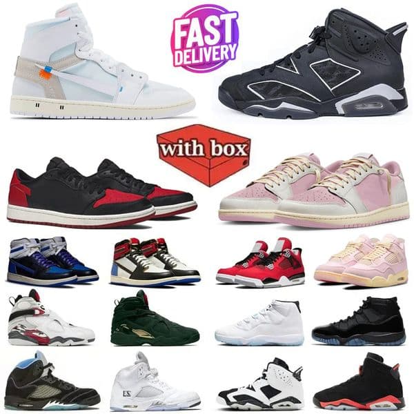 with Box Jump mans 4s 5s 11s 12s Basketball Shoes 1s x Virgil Archive Alaska Banned University Blue Cap and Gown White Metallic 13s 14s Men Women trainers