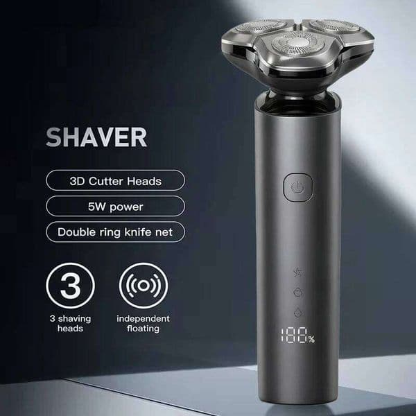 Electric Shaver 3D Blackstone 3 Ipx7 Waterproof Razor Wet And Dry Dual Use Face Beard Battery Digital Display For Men