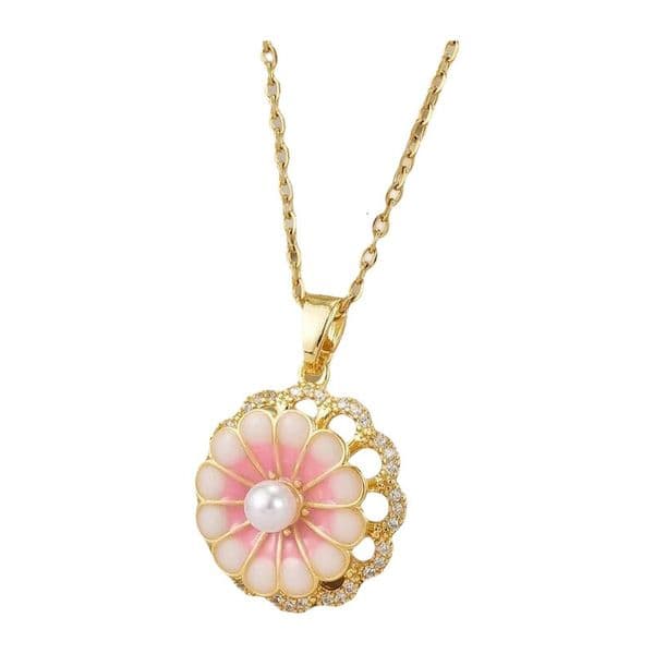 Exquisite Micro Inlaid Zircon Tassel Necklace Jewelry For Women Stainless Steel Moon Butterfly Flower Clavicle Choker