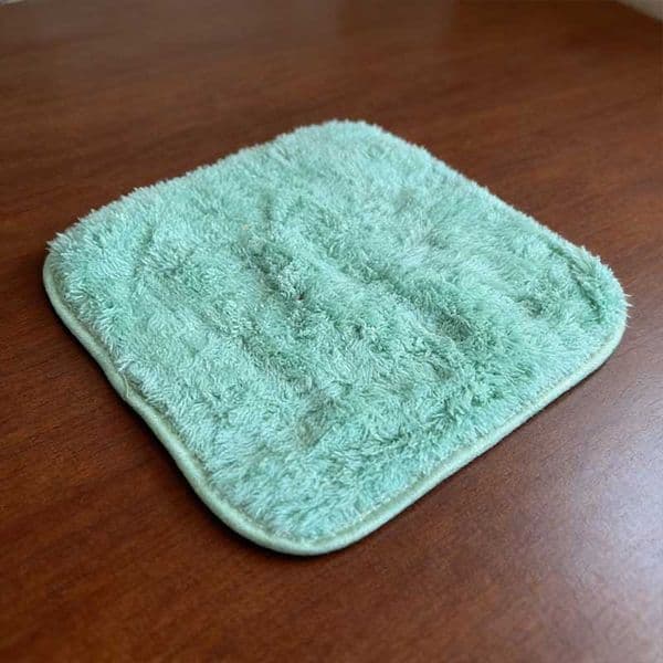 Coarse-haired coral fiber bath towel cleaning cloth