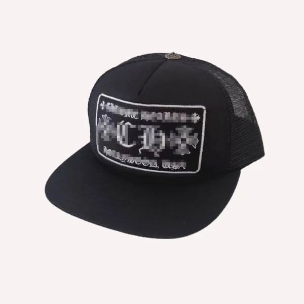 Chromed Hat Designer Embroidered Luxury Cross Caps High Quality Brand Trucker Black Male Female Fashion Luxe Classic Baseball Chrome Cap A1d