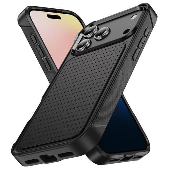 Anti-Fall Armor Case, Military Grade Heavy Duty Outdoor Off-Road Protective For iPhone 17 16 Pro Max Case Cover