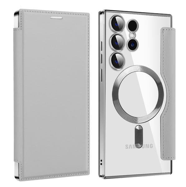 Electroplated Magnetic MagSafe Flip Leather Phone Case For Google Pixel 7A 8A 9A 10 Pro XL Shockproof Protective Cover