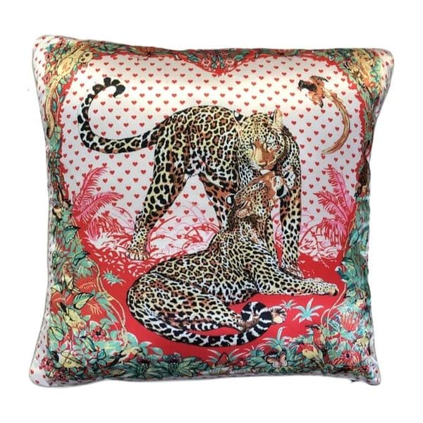 Silk Plaid Horse Pillow Cover Decorative Sofa and Chair Cushion for Home and Car