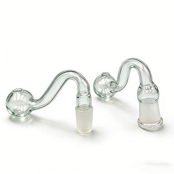 Wholesale Thick heady Clear 10mm 14mm 18mm male female Clear Thick Glass Oil banger bowl For smoking Water oil burner Pipe Glass hookah bongs