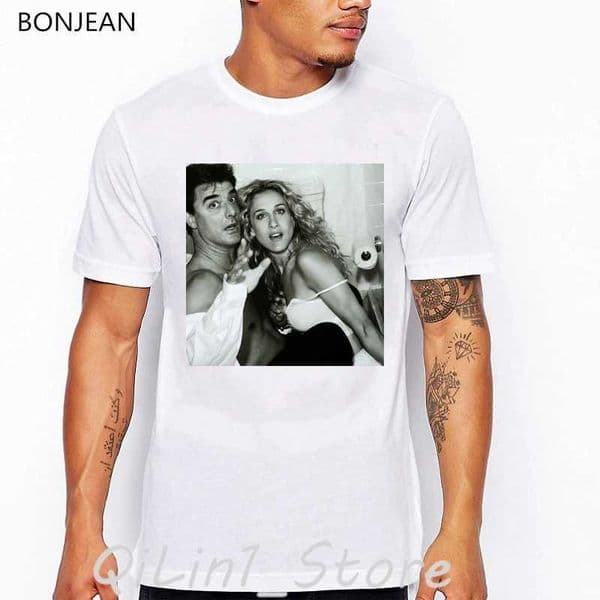 New Sex And The City tshirt men vintage t shirt strtwear white man t-shirt t shirt homme short slve male summer shirt topsL260525