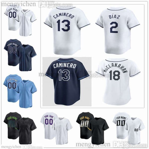 Mans Baseball Jerseys 63 Edwin Uceta 22 Griffin Jax 44 Ryan Pepiot 32 Steven Matz 60 Garrett Cleavinger 47 Bryan Baker 43 Hunter Bigge 36 Joe Boyle 54 Alex Cook Stitched