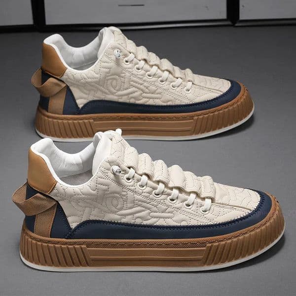 New High-Top Men Casual Sneakers Fashion Light Non-slip Luxury Brand Mens Sneakers Designer Comfortable Male Casual Board Shoes