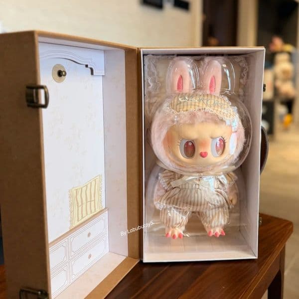 PPMT 100% The Monsters Wake Up Mokoko Vinyl Plush Doll 33cm Lovely Toy Perfect Gift Box For Girls & Collection Dolls For Labubu Collector YIZHIXING