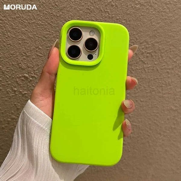 Soft Liquid Silicone Candy Color Case for iPhone 16 15 14 13 Pro Max Plus 12 11 16e Sensitive Camera Control Button Matte Cover H260330