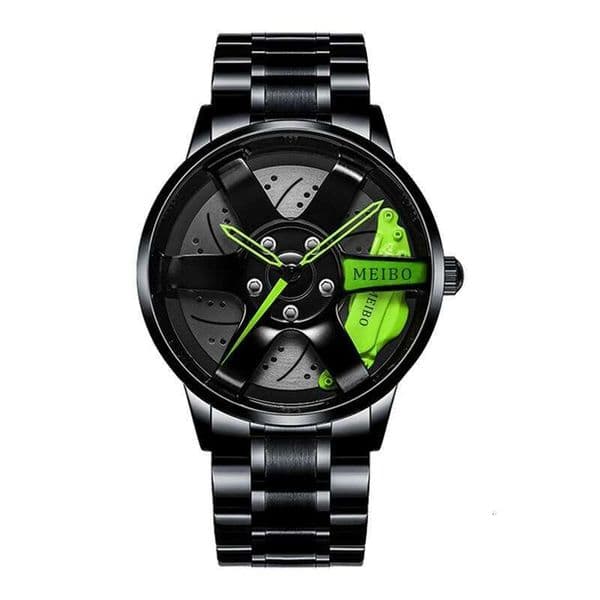 Trend Automatic Quartz Movement Wheel Non-Mechanical Fashion Men's Watch