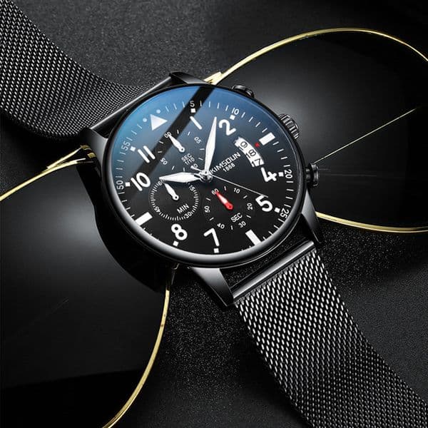 Watches Men Designer Retro Modern Chic Vintage Diamond Reloj De Lujo Daily Wear Reloj Hombre Homme Montre De Luxe