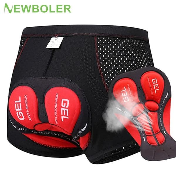 BOLER Cycling Shorts Breathable Mesh Underwear 5D Gel Pad Shockproof MTB Bike Man 260327