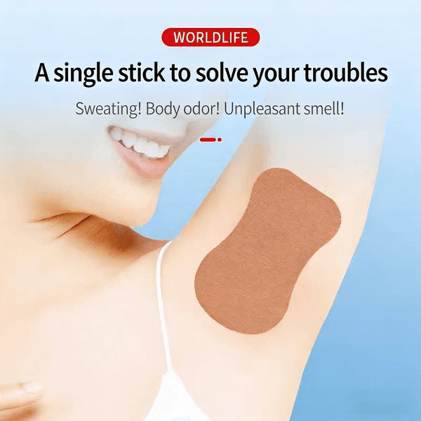 10 sheetsSummer underarm high absorption sweat proof patch - ultra-thin invisible male and female universal to suppress underarm sweat and odor