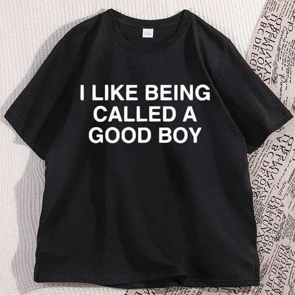 Good Boy T Shirt Funny pid T-Shirt Casual Cotton Short Slve Round Neck Graphic Ts Harajuku Strtwear Man Clothing L260530