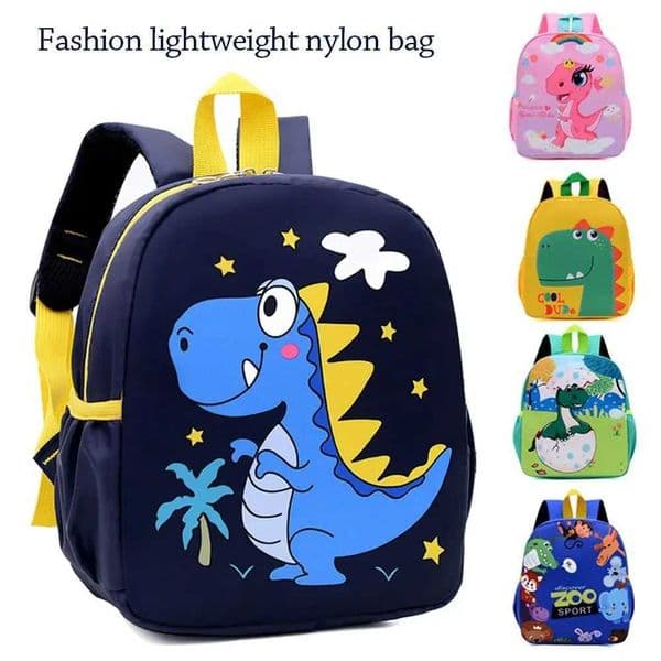 Children Dinosaur Bag Shoulders Bag Kindergarten Backpack Cartoon Cute Little Animal Little Dinosaur Backpack Handbags S260330