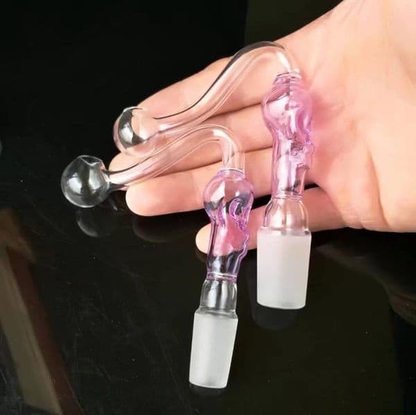 S skull bone pot ,Wholesale Bongs Oil Burner Pipes Water Pipes Glass Pipe Oil Rigs Smoking Free Shipping