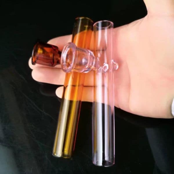 Smoking Pipes bongs Manufacture Hand-blown hookah Colorful funnel chimney
