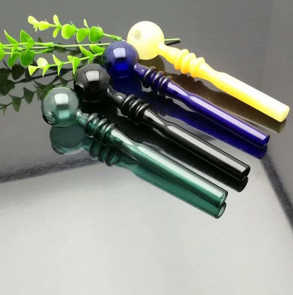 Coloured multi wheel bullous glass direct fired pot Glass bongs Oil Burner Glass Water Pipe Oil Rigs Smoking Rigs Free