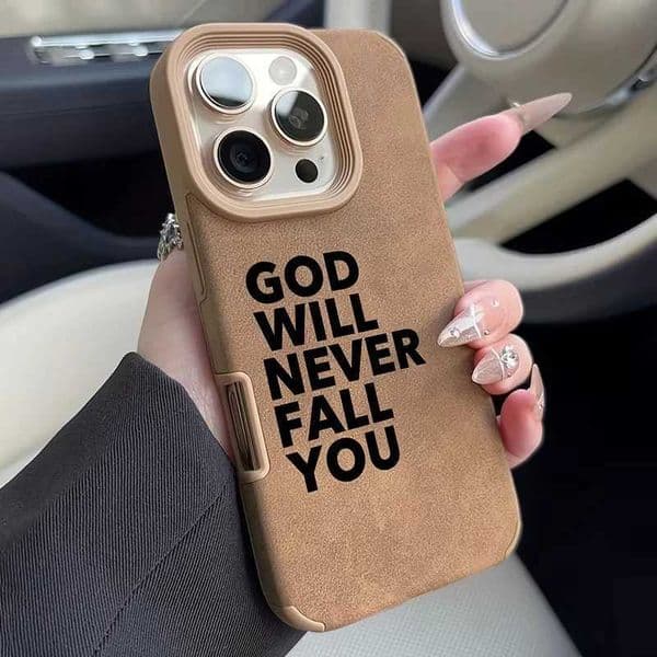 Inspirational Slogan Silicone Protective Phone Case For 16 Pro Max 15 14 13 12 11 XS X XR 16 Plus Shockproof Bumper Cover S26331