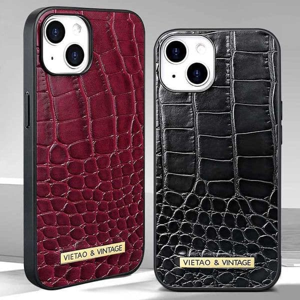 Crocodile Pattern PU Leather Mobile Phone Case for 16 16Pro 16 Pro Max 15 14 13 12 11 PCTPU Phone Case For 15 S26331