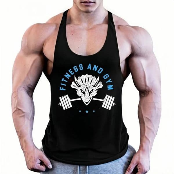 Mens Loose Cotton Bodybuilding Vest Suspender n Fitness Muscle Soft Breathable Sportswear for Gym Sessions 260313