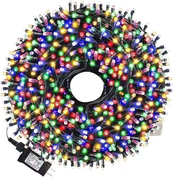 500LEDs Garden String 8 Modes Christmas Party Wedding Xmas Tree Holiday Fairy Garland Lights for Indoor Outdoor Decor 26L0331