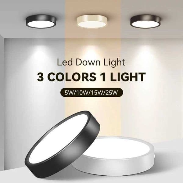 Mini LED Ceiling Lamp Led Ceiling Down Light 5/10/25W Spot Led Home Lighting Fixture Kitchen Panel Light for Living Room Bedroom Z260331